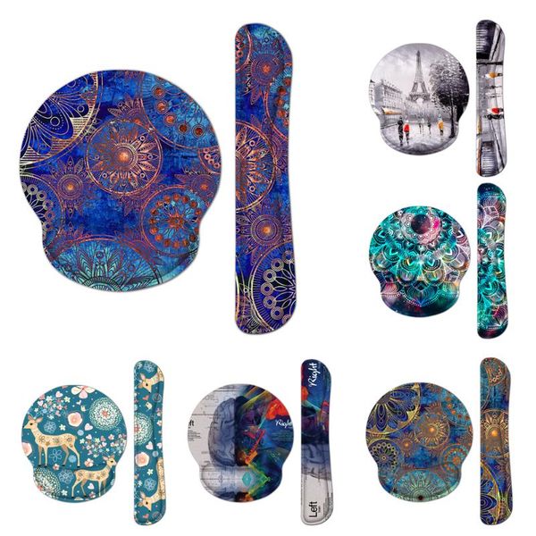 

mouse pads & wrist rests keyboard rest and ergonomic pad with support memory foam filled non slip base easy typing