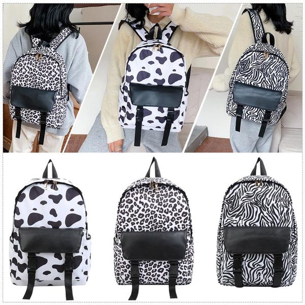 

diaper bags fashion mummy maternity nappy bag large capacity animal print backpack for women kids students girls daily shoulder school