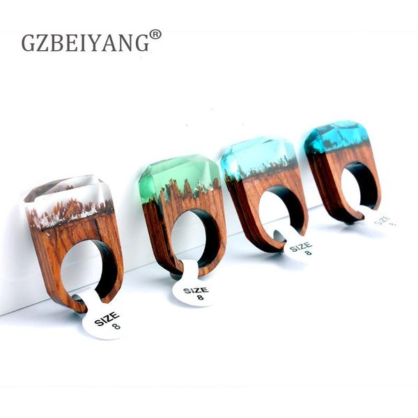 Кластерные кольца gzbeiyang 4 цвета