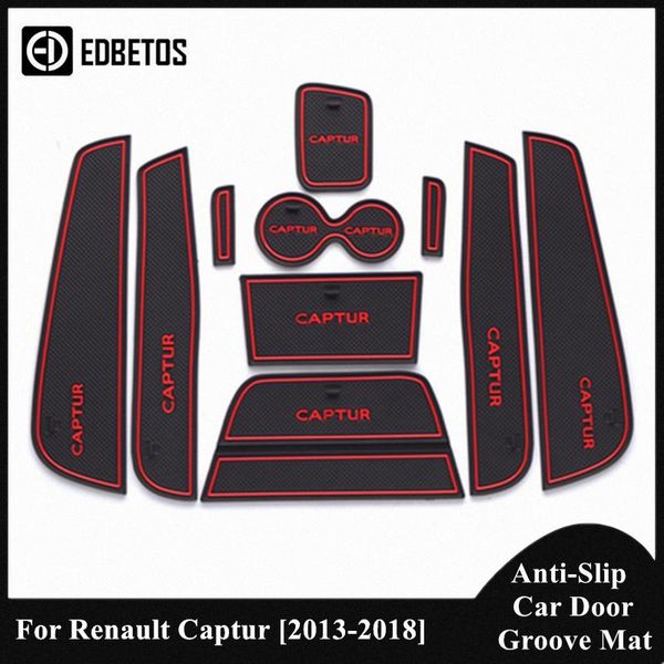 

anti-slip mats for captur 2013 2014 2021 samsung qm3 dirty door groove mat gate slot pad