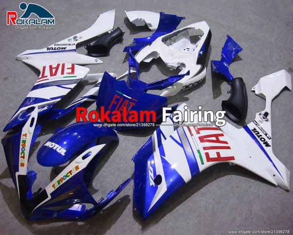 Para Yamaha YZF-R1 YZF R1 07 08 ABS Body YZF1000 R1 2007-2008 Fairings Kit (moldagem por injeção)