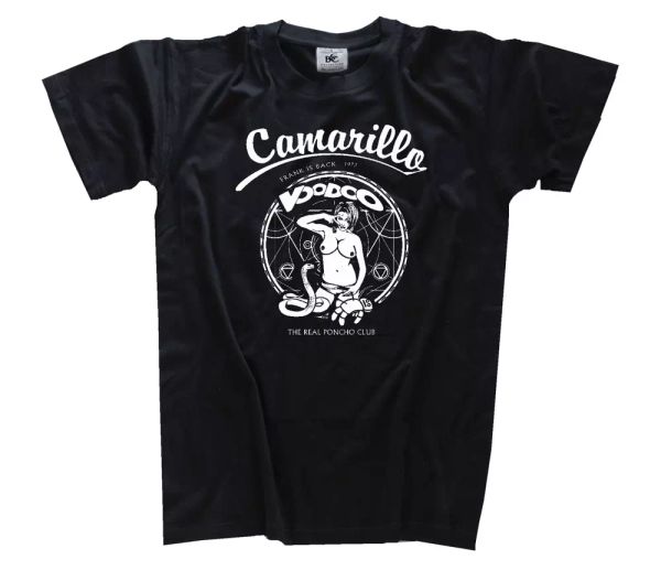 

famous songs - camarillo, voodoo camiseta s-3xl, White;black