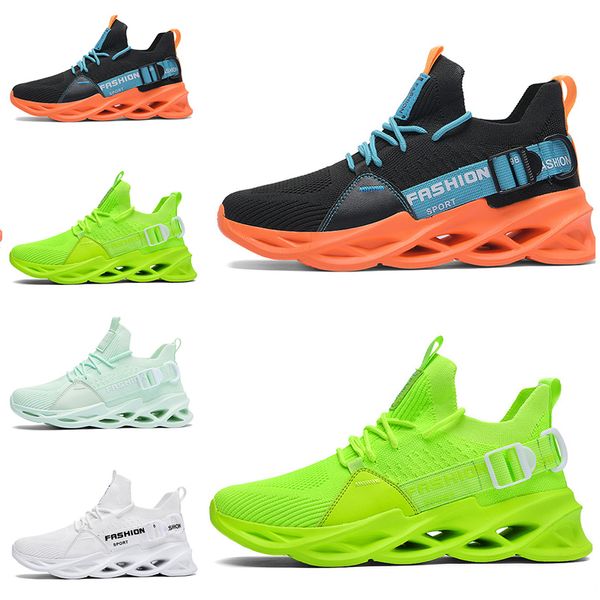 Schuhe Running Women Rabatt Männer Nicht-Marken Blade atmungsaktivem Schuh schwarz weiße Volt Orange gelbe Herren Trainer Outdoor Sport Sneakers Größe 62 s