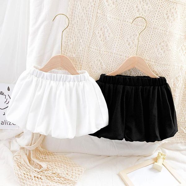 

summer arrival girls fashion solid shorts kids korean design girl, Black