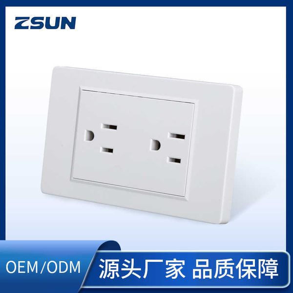 

six hole wall socket for taiwan, ecuador and venezuela