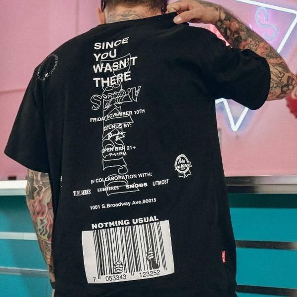

men's t-shirts fashion t-shirt cotton letter print o-neck hip-hop loose black 2021 summer harajuku casual streetwear s-xl, White;black