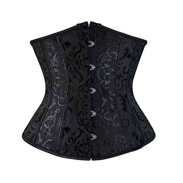 

luxury women's shapers short closure corset jacquard body shaping vt wedding backing postpartum waist closing thin functional bone garm, Black;white
