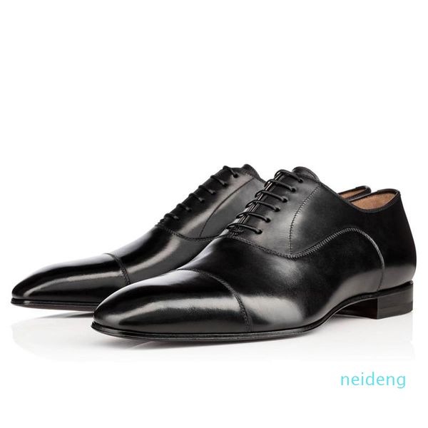 

2021 red bottom mens leather shoes matte patent suede trainers designers brand rivets embroidery men sneakers business banquet 03020, Black