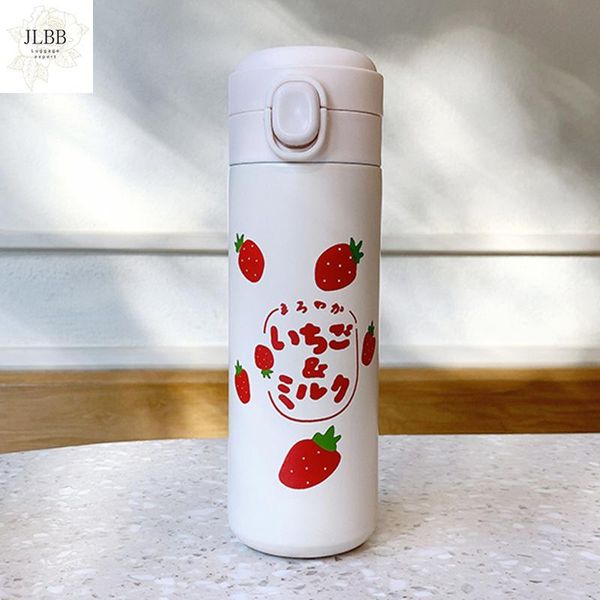 

cute lid vacuum flask female student creative fresh water cup girl portable coffeemug thermoscoffee bottles