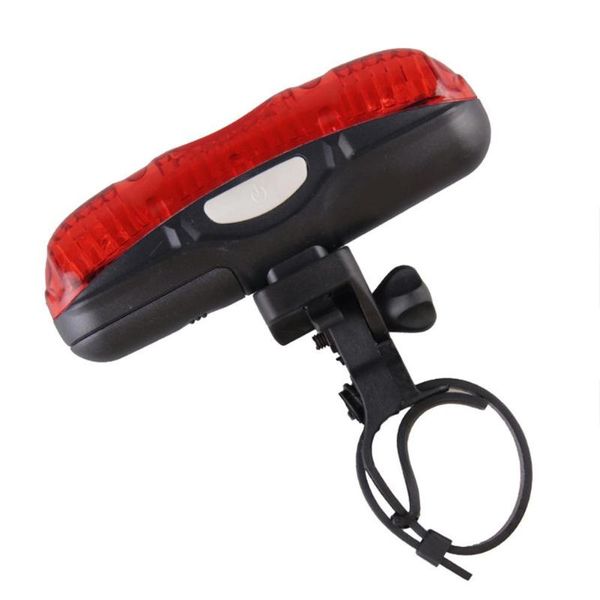 

bike bicycle tail light warning lamp 5 led taillight adjustable base caution safety cycling accessories lights