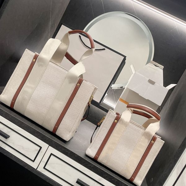 

women handbags woody tote shopping bag handbag canvas fashion linen large beach bags luxury designer travel crossbody shoulder wallet purses