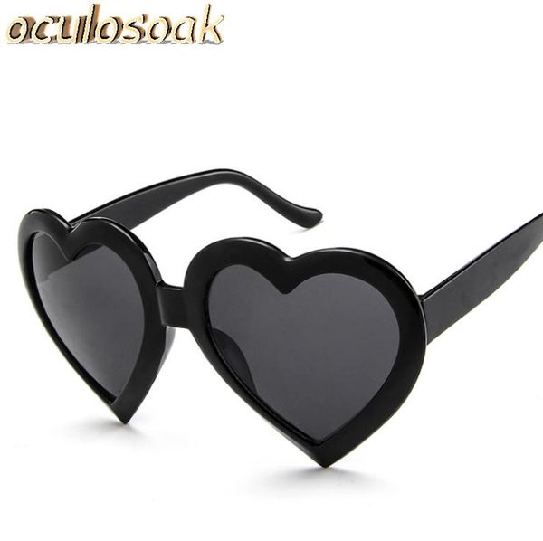 

retro fashion woman sunglasses love heart uv, White;black