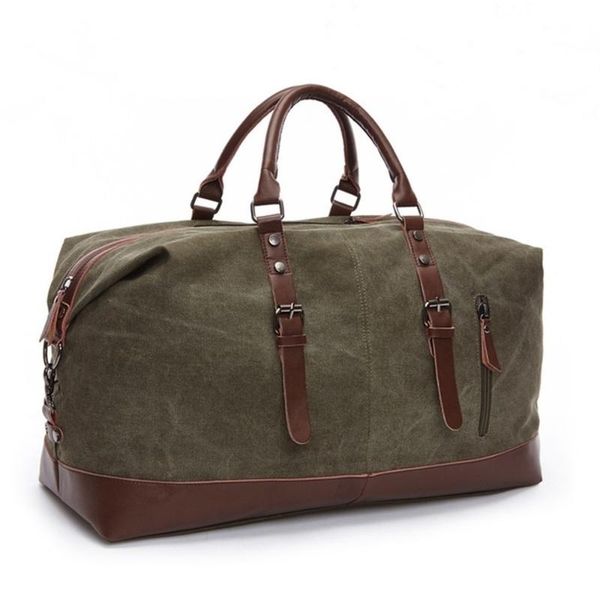 

card holders large capacity travel bags luggage canvas bag leisure handbag cut-proof shoulder overnight drop, Brown;gray