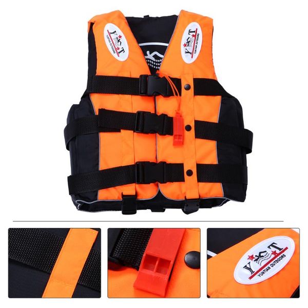 

life vest & buoy 1pc water sports flotation kids waistcoat drifting safety
