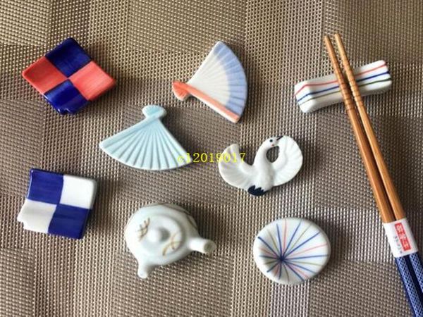 

chopsticks japanese ceramic chopstick holder creative simple el restaurant