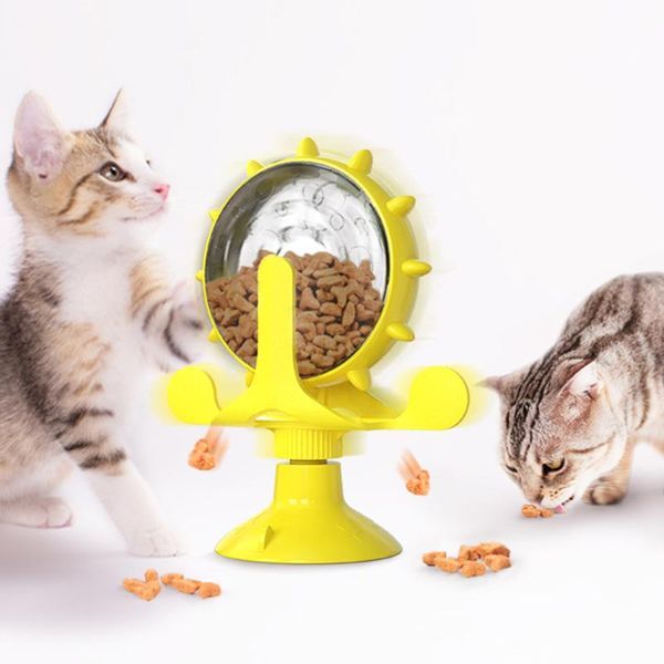

cat toys toysdog feeding interactive wheel toy pets leaking training ball exercise iq pet products