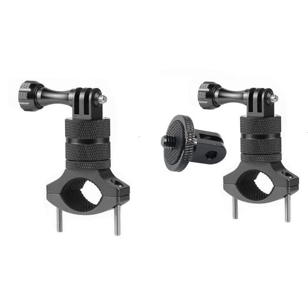 

car & truck racks bicycle motorcycle handlebar aluminum alloy clamp holder mount for hero 5/4/3+/3/2/1 accessory