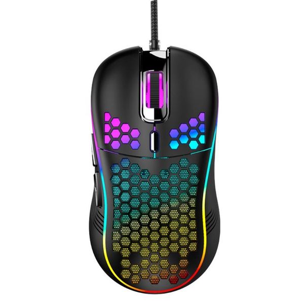 

mice 2021 wired mechanical gaming usb luminous light mouse 7200dpi adjustable optical gamer for pc computer game
