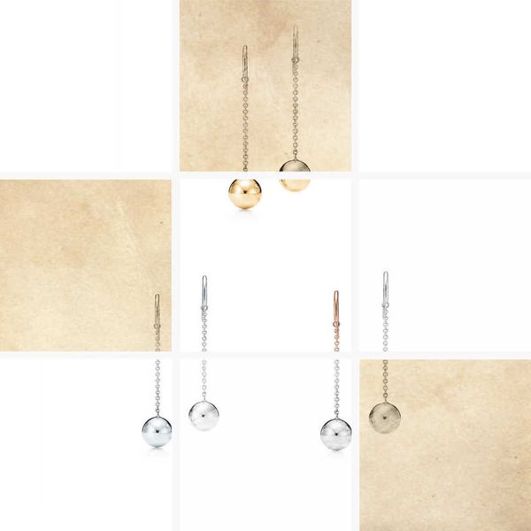 

style anniversary lovers spherical slaved earrings, Golden