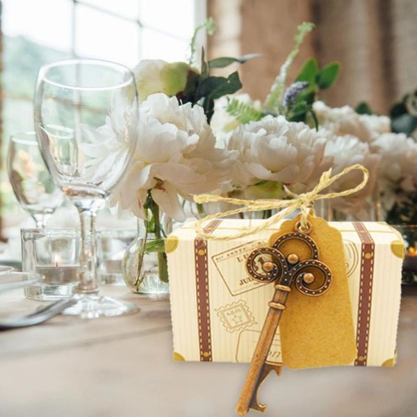 

gift wrap 20pcs key-shaped candy boxes travel classic theme elegant style box wedding birthday anniversary favor