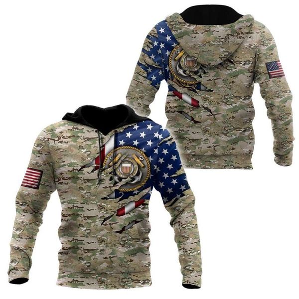 

men's hoodies & sweatshirts veteran 3d print spring autumn fashion casual hoodie streetwear harajuku zip 5xl oversized pullover ropa, Black