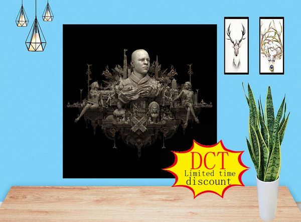

dime trap t.i. album poster music cover silk art print