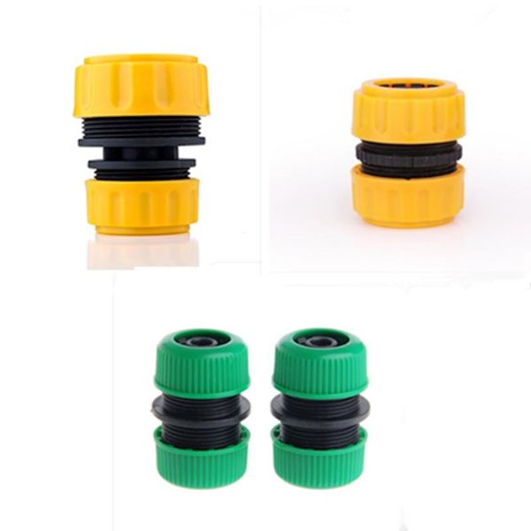 

watering equipments 1/2" 3/4" plastic hose joiner repairer fitting connector joiners repairers end fittings irrigation water gun