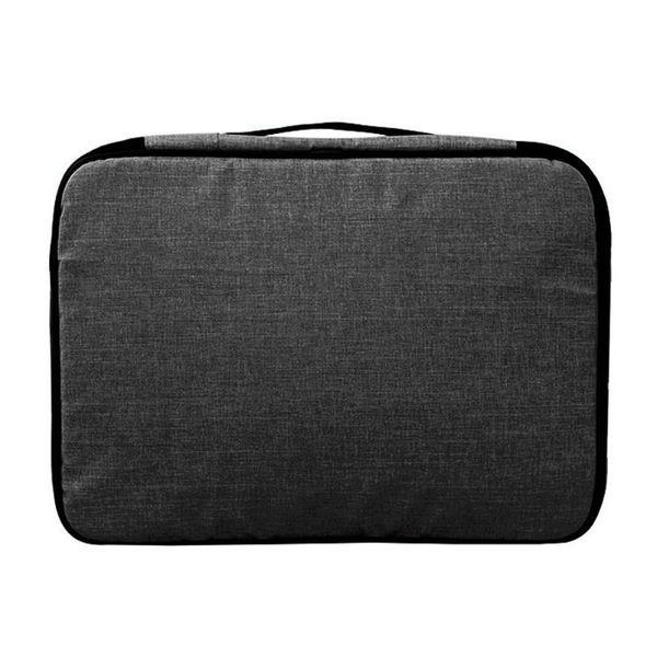 

storage bags card pocket portable file organizer home with lock large capacity document bag handle zipper travel credentials holder