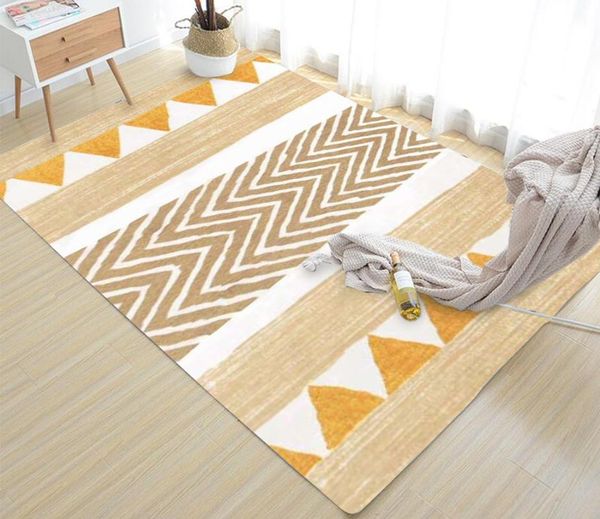 

carpets 120x160cm printing carpet fleece fabric residential rug bedroom bedside blanket living room northern european style