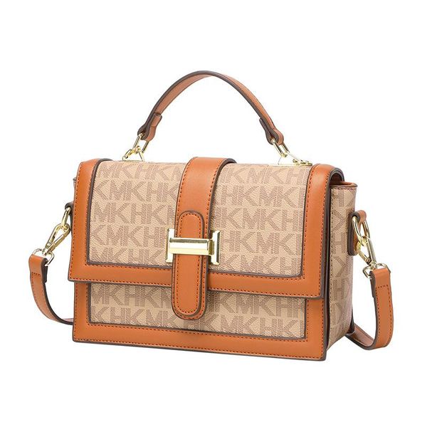 

evening bags fashion women's bag summer all-match simple retro printing small square senior hand shoulder messenger