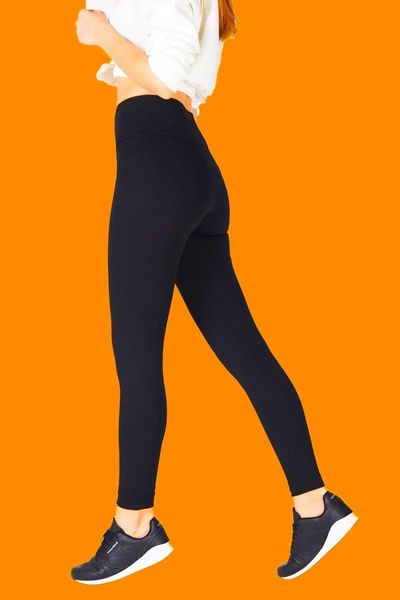 

women's leggings momentary steel interlock tights high waist compression tyt-002, Black