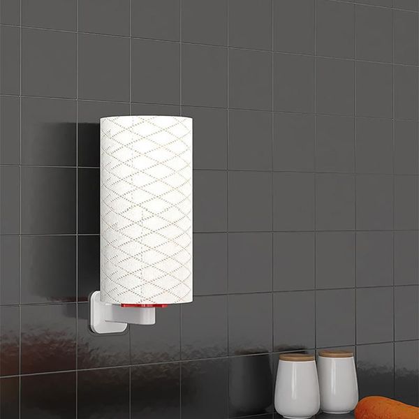 

toilet paper holders fashion storage holder creative self adhesive plastic hanger bathroom kitchen supplies