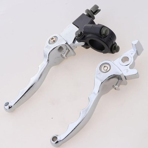 

handlebars 7/8 inch 22mm left and right brake clutch lever replacement for bosuer 110cc 140cc 125cc atv