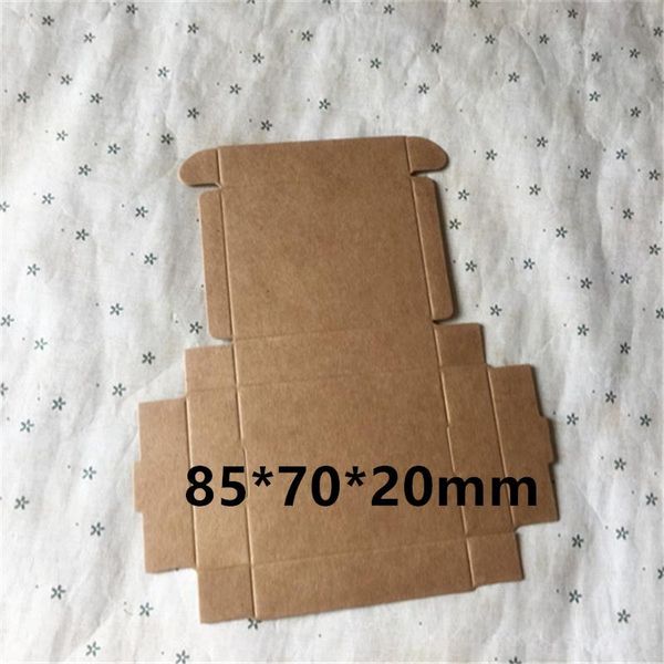 

gift wrap 50pcs 85*70*20mm kraft paper boxes handmade soap packing