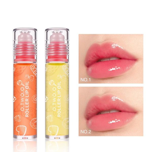 

lip gloss candy roll-on oil, moisturizing, set glitter clear liquid lipstick oil