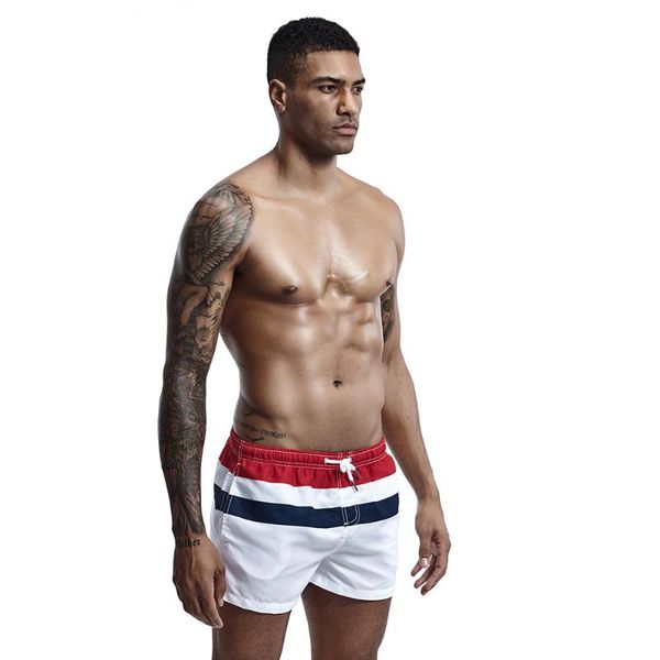 

summer pattern100% polyester beach men's shorts trunks, White;black