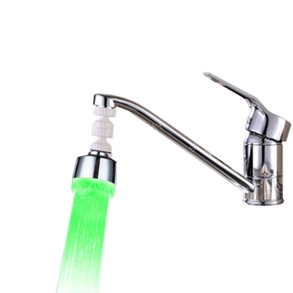

other faucets, showers & accs single green color led faucet nozzle