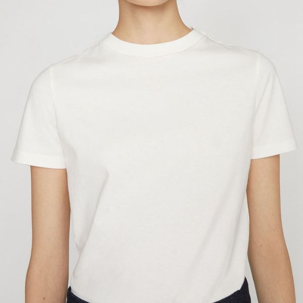 

2021 autumn and winter organic cotton t-shirt with linen packaging bag ptca, White