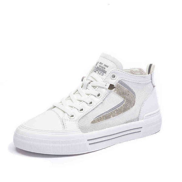 

spring and summer 2021 leather breathable flat bottomed korean fashion shoes