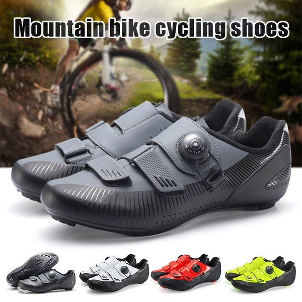 

cycling shoes road bikes lock pedal riding sneakers spin for men outdoor b2cshop footwear, Black