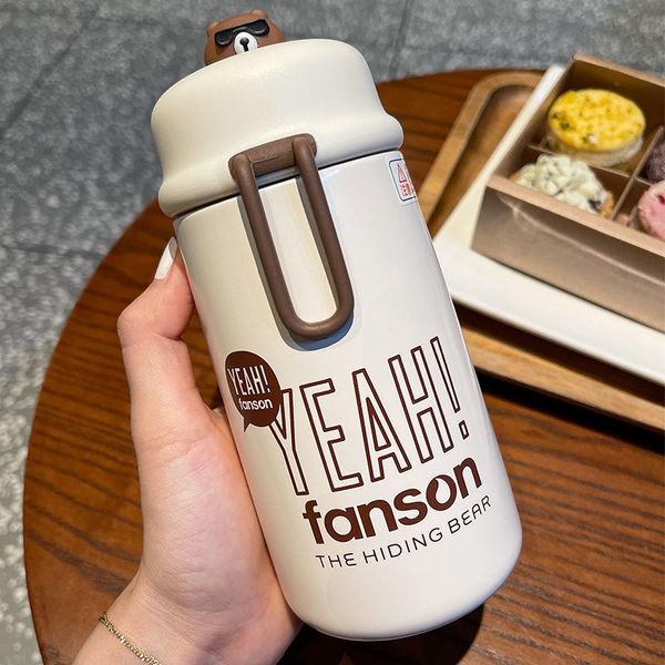 

water bottles 320ml simple japanese female cute portable mug for junior and high school students bottle