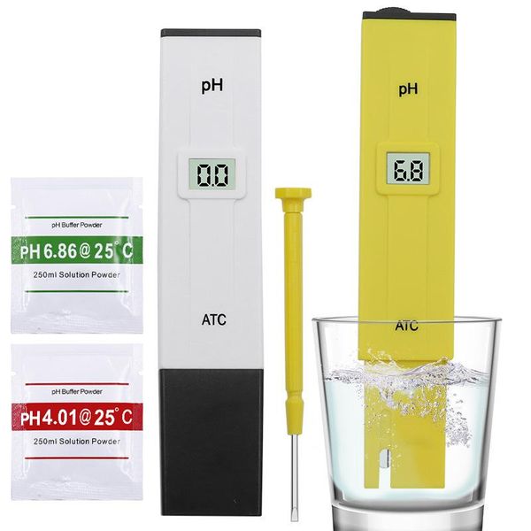 

meters ph digital meter 0-14 tester water quality analyser purity monitor acidity measure tool for hydroponics laboratory
