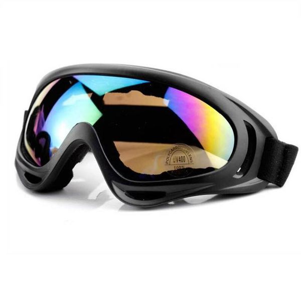 

outdoor eyewear 1pcs winter windproof skiing glasses goggles sports cs ski uv400 dustproof moto cycling sunglasses