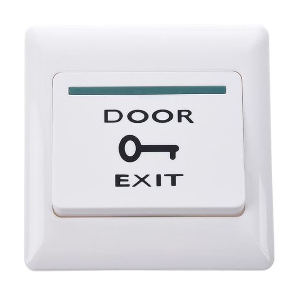 

smart home control electronic door exit push strike button panel