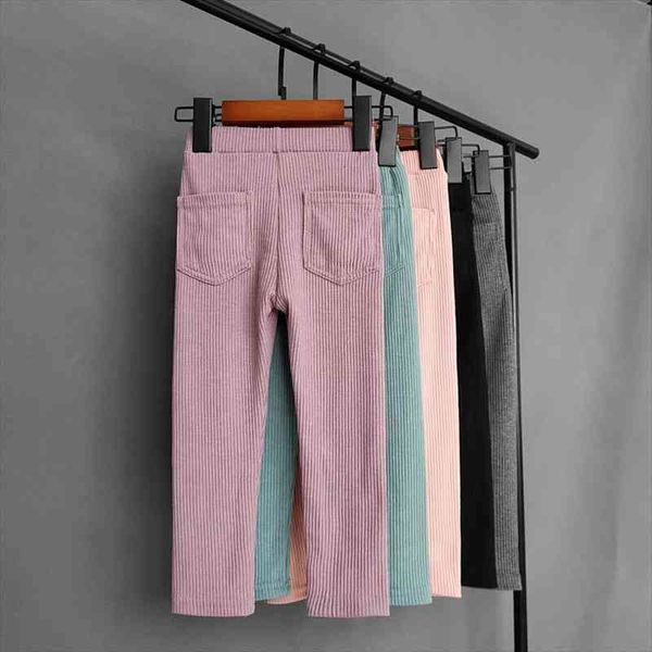 

kids baby pants spring autumn boys and girls cotton pp back pocket pant children high waist childrens bottoms, Blue