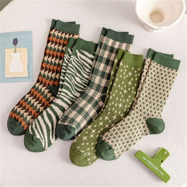 

autumn green plaid pile fashion cotton, Black;white