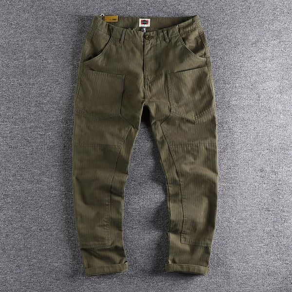 

men's pants 2021 work casual fashion straight cone simple designer trouser 447, Black