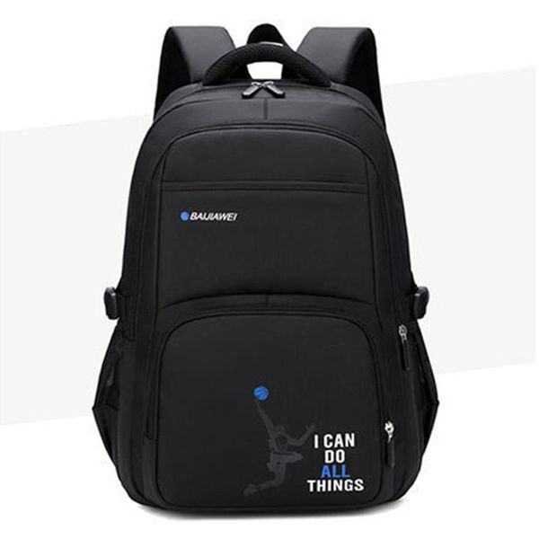 

backpack men's trendy fashion waterproof multi-function large-capacity outdoor burden-relieving travel leisure student bag