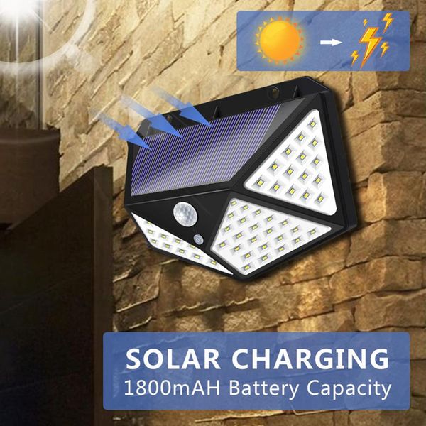 

powerful led solar light outdoor lamp for garden decoration gardens leds solars lamps powered waterproof pir motion sensor street lights