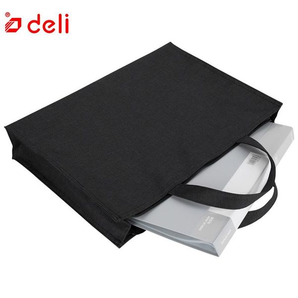 

business card files deli canvas file folder document bag briefcase a4 paper storage organizer stationery school office supplies student